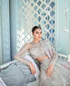 ชุดเดรสลูกไม้2025งานปาร์ตี้งานแต่งงานสไตล์บูติกปากีสถานล่าสุด - Product Image 5