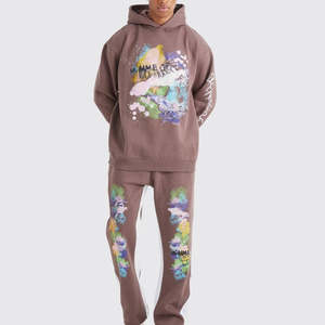 Impression numérique 2025, 100% coton, taille plus, hommes, impression de logo personnalisé, décontracté, écologique, respirant, entraînement, jogging, streetwear - Product Image 1