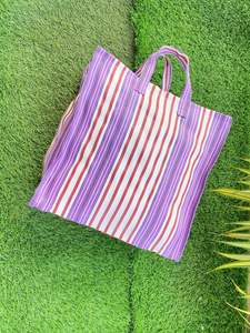 ถุงช้อปปิ้งไนลอนพร้อมกระเป๋าพลาสติกโพลีโพรพิลีนรีไซเคิลได้อย่างยั่งยืนผลิตจากอินเดียจำนวนมากเป็นมิตรกับสิ่งแวดล้อม - Product Image 5