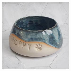 Unique Ceramic Pet Bowl For Dogs With Whimsical Design That <b>Stands</b> Out In Any Home Kitchen Or Dining Room - Product Image 5