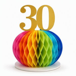 Honeycomb <b>Table</b> Centerpiece Paper Party Decorations Pop Up Centerpiece for <b>Birthday</b> Graduation New Year Party <b>Table</b> Decoration - Product Image 1