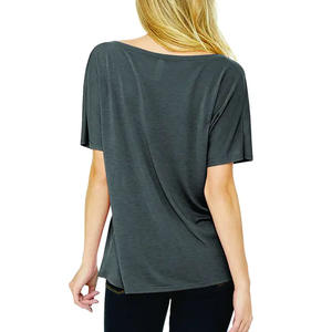 Nueva venta en línea 2025 artículo al por mayor bajo MOQ mujeres camisetas transpirable verano desgaste camiseta camisa de las mujeres - Product Image 3