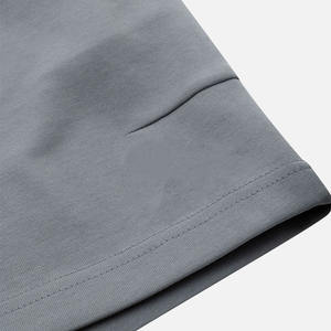 Shorts de sport en coton pour hommes, taille mi-haute, séchage rapide, décontractés, pour l'entraînement physique, avec poche, imprimé, cordon de serrage, fente, ajustés, pour la natation - Product Image 3