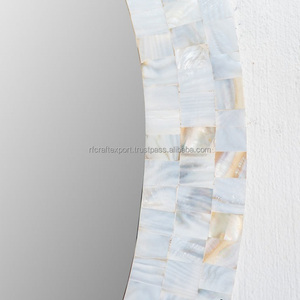 <span class=keywords><strong>Handmade</strong></span> modern mẹ ngọc trai dát Tường Khung Gương trực tiếp bán buôn từ Ấn Độ cho trang trí nội thất phòng tắm nhà hàng RF thủ công mỹ nghệ - Product Image 2