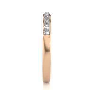 Anillo de Diamantes Halo, Conjunto de Anillos de Boda Unisex con Diamantes Marquise, Conjuntos de Anillos de Compromiso y Boda a Bajo Precio desde India - Product Image 2