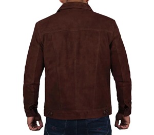 เสื้อหนังนิ่มสำหรับผู้ชายขนาดผู้ใหญ่เสื้อมีกระเป๋าด้านหน้าสไตล์สตรีทเสื้อผ้าทางการ/ลำลองคุณภาพสูงทุกขนาด - Product Image 2