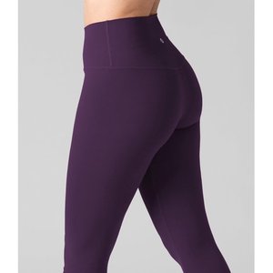 Legging Capri Femme Grande Taille en Coton Couleur Unie, Très Extensible, Anti-Bactérien, Respirant, Décontracté, Amincissant, Style Preppy, Été, avec Coutures - Product Image 3