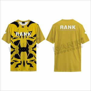 T-shirt pour hommes Tissu mélangé de coton de haute qualité Doux Confortable Tenue décontractée Parfait pour les jours d'été - Product Image 1