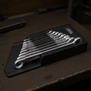 Juego de 8 Llaves de Doble Boca Ergonómicas Hazet con Perfil de Tracción de 12 Puntas y Diseño Externo Desplazado - Product Image 3