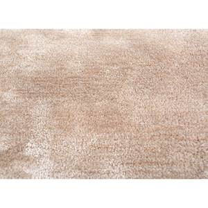 Alfombra Grande de Viscosa Hecha a Mano en Color Beige y Marrón, Diseño Rectangular Abstracto para Hogar y Pasillo, Modelo TPV-5008 - Product Image 3