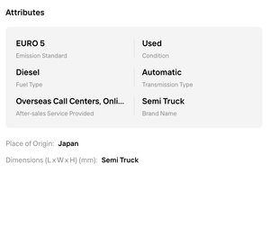 Best!! Work Ready 2017 2018 For-FreightlinerS Cascadiaa 113 Day Cab <b>Truck</b> RHD/LHD Used Day Cab Semi <b>Truck</b> Fast Delivery - Product Image 4