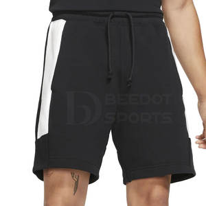 Vente chaude de haute qualité personnalisé hommes décontracté écologique couleur unie survêtement sweat short de course sport shorts de sport - Product Image 2