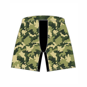 Pantalones cortos de boxeo MMA profesionales para hombre con tela ligera de secado rápido para entrenamiento de artes marciales pantalones cortos MMA estampados - Product Image 2