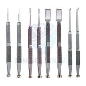 Tebbutts Ensemble de 8 ostéotomies nasales Ciseau de base plus libre Supprimer l'outil ORL Instruments chirurgicaux de rhinoplastie en plastique - Product Image 1