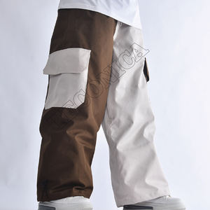 Baggy 2025 OEM pantalon de Ski pour unisexe imperméable coupe-vent respirant hiver snowboard haute doublure en Polyester poches durables - Product Image 3