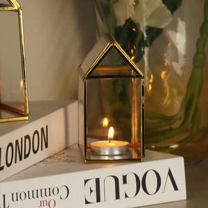 Antique Inspired Lantern <b>Tea</b> <b>Light</b> Holder with Classic Charm Weathered Lantern <b>Tea</b> <b>Light</b> Holder for Soft Romantic <b>Light</b> - Product Image 6