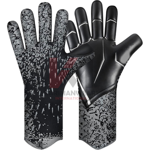 Gants de gardien de but de football Grip Taille 6/7/8/9 Gants de receveur robustes Football américain Hommes Garçons Jeunes Adultes Enfants Petits gants de gardien de but - Product Image 1