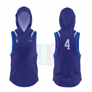 Ensemble d'uniformes de compression 7v7 en gros, conçu pour un confort maximal, léger, durable, séchage rapide, tissu respirant en polyester - Product Image 5