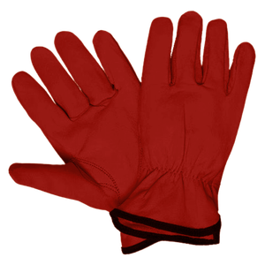 Gants de conducteur en cuir de grain de buffle de haute qualité certifiés CE anti-vibration bracelet réglable haute visibilité vêtements de travail sécurité - Product Image 2