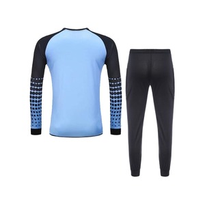 Maillot de football de gardien de but pour hommes, ensemble pro, ensemble rembourré, chemise et short d'uniforme de gardien de but à manches longues, maillot de football - Product Image 2