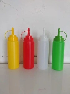 Durable plastic <b>ketchup</b> <b>bottles</b> for storing sauces condiments squeeze <b>bottles</b> food packaging kitchen use wholesale - Product Image 3