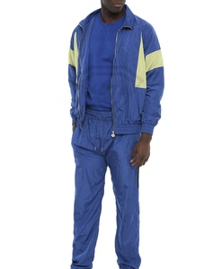 Ropa de calle informal para exteriores, chándal cortavientos personalizado, chándal de talla grande con cremallera transpirable a prueba de viento, servicio OEM - Product Image 5