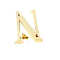Laiton maison hôtel porte numéro Alphabet numéros personnalisés rubriques et projets de décoration intérieure
