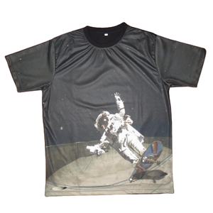 โพลีเอสเตอร์ 100% อย่างแท้จริงคุณภาพทนทานเสื้อยืดที่กําหนดเองความชื้น Wicking กีฬาผู้ชายสบายๆระเหิดพิมพ์เสื้อยืดที่ดีที่สุดราคา - Product Image 3