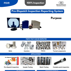 Sistema de inspección de visión previa al envío para sujetadores verticales sin cabeza, piezas automotrices, industrias de maquinaria, motor de componente central - Product Image 3