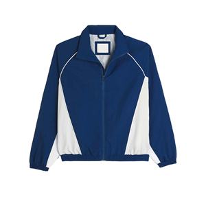 Veste coupe-vent confortable, veste coupe-vent en nylon à blocs de couleur personnalisés, de haute qualité, grande taille - Product Image 1