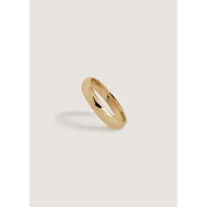 Anillo de Boda para Hombre Milo Classic de Oro Sólido de 14k con Piedra Preciosa Moissanita, Anillo con Patrón de Corazón y Número, Joyería de Oro para Regalo de Compromiso - Product Image 4