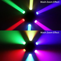 DMX 7*60W Bee-Eyes RGBW 4in1 IP65 Étanche DJ Événement De Mariage Scène Lavage Couleur Extérieur LED Tête Mobile Lumière Avec Zoom