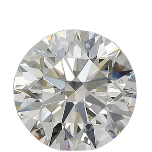 Vente en gros de diamants solitaires certifiés IGI blancs naturels de 3.02 carats H couleur VS2 de clarté, taille ronde brillante, au prix de gros - Product Image 1