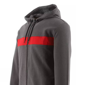 Ensemble survêtement deux pièces avec logo personnalisé pour homme, vêtements de sport, molleton technique, fermeture éclair intégrale, sweat-shirt à capuche, jogging, par RSW - Product Image 5