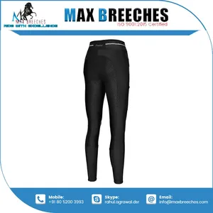 2023 Women's Silicone Full Seat Fitness Leggings Breathable Riding Breeches with Horse Jodhpurs <b>Skin</b>-Friendly Leg Guards Warmers - Product Image 3