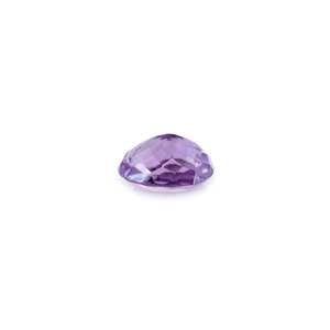 Ametyste facettée de 5,42 carats, qualité supérieure, naturelle, taille coussin, taille poire, calibrée, saphir créé en laboratoire certifié GIA, poli à la chaleur, 8 mm - Product Image 3