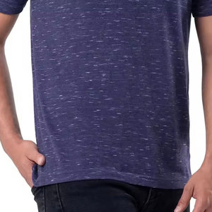 เสื้อยืดผู้ชายสไตล์ลำลองทันสมัย ผลิตจากผ้าฝ้ายผสมที่สวมใส่สบาย เหมาะสำหรับแฟชั่นประจำวันและการเดินทาง - Product Image 5