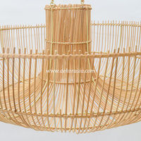 Lampe suspendue en rotin artisanale, moderne, simple et luxueuse, matériaux écologiques, taille moyenne, luminaire suspendu, fonction dimmable, personnalisable
