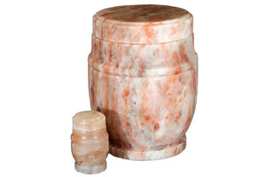 Alta calidad Himalayan ASH JAR SALT URN hecho a mano - Product Image 2