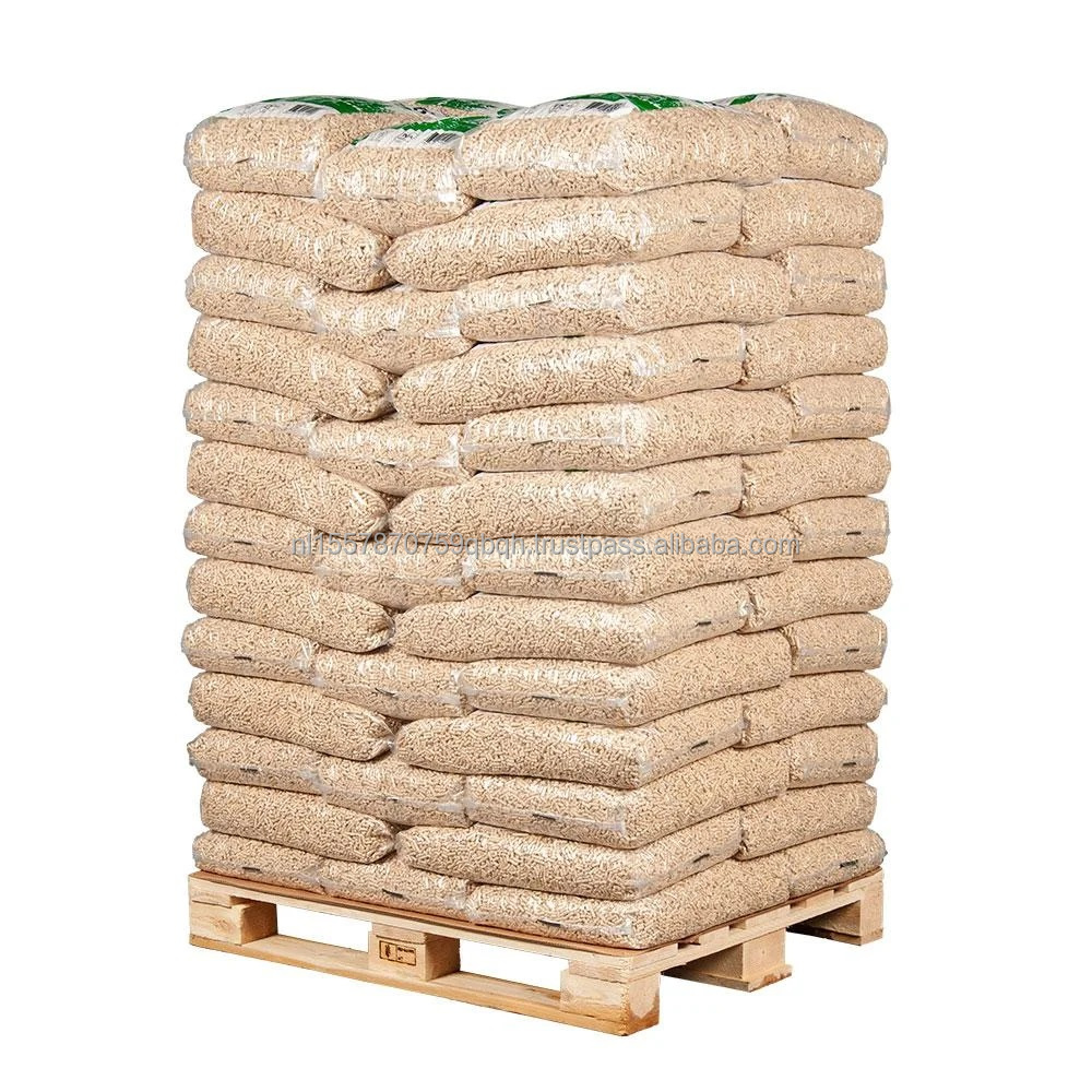 Wood Pellet Pine Wood Pellets 100% Wooden Pellets 6mm En Plus Holzpellets For Italy, Germany