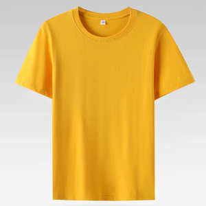 Camiseta de Verano para Hombre, Transpirable, de Punto, 100% Algodón Puro, Holgada, con Estampado Creativo de Letras, Informal, de Cuello Redondo, de Manga Corta - Product Image 4