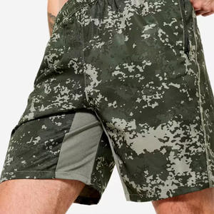 Pantalones cortos Cargo informales de verano para hombre, pantalones cortos holgados multibolsillos de algodón 100% de camuflaje personalizados para ocio, pantalones cortos calientes de patrón sólido - Product Image 6