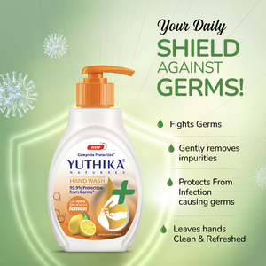 Yuthika Naturals 500ml Lemon <b>Hand</b> Wash 100% Natural Extracts pH Balanced - Product Image 4