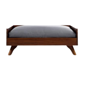 เตียงสัตว์เลี้ยงทำจากไม้ธรรมชาติสำหรับสุนัขที่นอนสัตว์เลี้ยง - Product Image 1