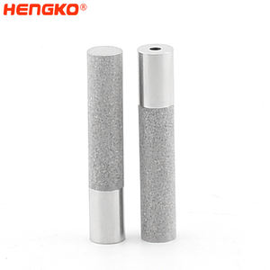 HENGKO OEM Vezelcollimator Diameter 7mm Vezel Poreus Metaal RVS Filter - Product Image 6