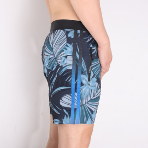 Pantalones Cortos Personalizados para Hombre, Cintura Media, 100% Algodón, Color Sólido, Cierre Elástico Vintage, Estampado DTG Informal, Tejido Sublimado Liso - Product Image 3