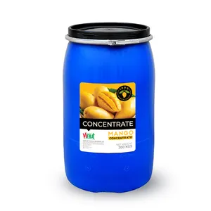 200kg davul VINUT 100% Mango suyu konsantresi toptan tedarikçileri varil konsantre meyve suyu