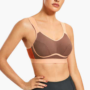 Soutien-gorge de sport sans couture pour femmes soutien-gorge de fitness personnalisé en gros vêtements de sport fabriqués au Pakistan course à pied exercice de sport pour filles soutien-gorge de sport - Product Image 3
