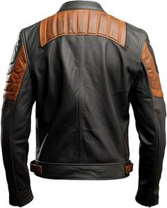 Veste en cuir pour hommes de qualité supérieure pour l'hiver Haute qualité tous les modèles disponibles avec un quantité minimale de commande bas - Product Image 2