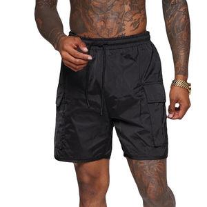 Pantalones Cortos de Playa de Nailon con Cordón Ajustable, Antiarrugas, con Memoria, Resistentes al Agua y al Viento, Material Resistente, Estilo Casual de Verano, OEM - Product Image 1